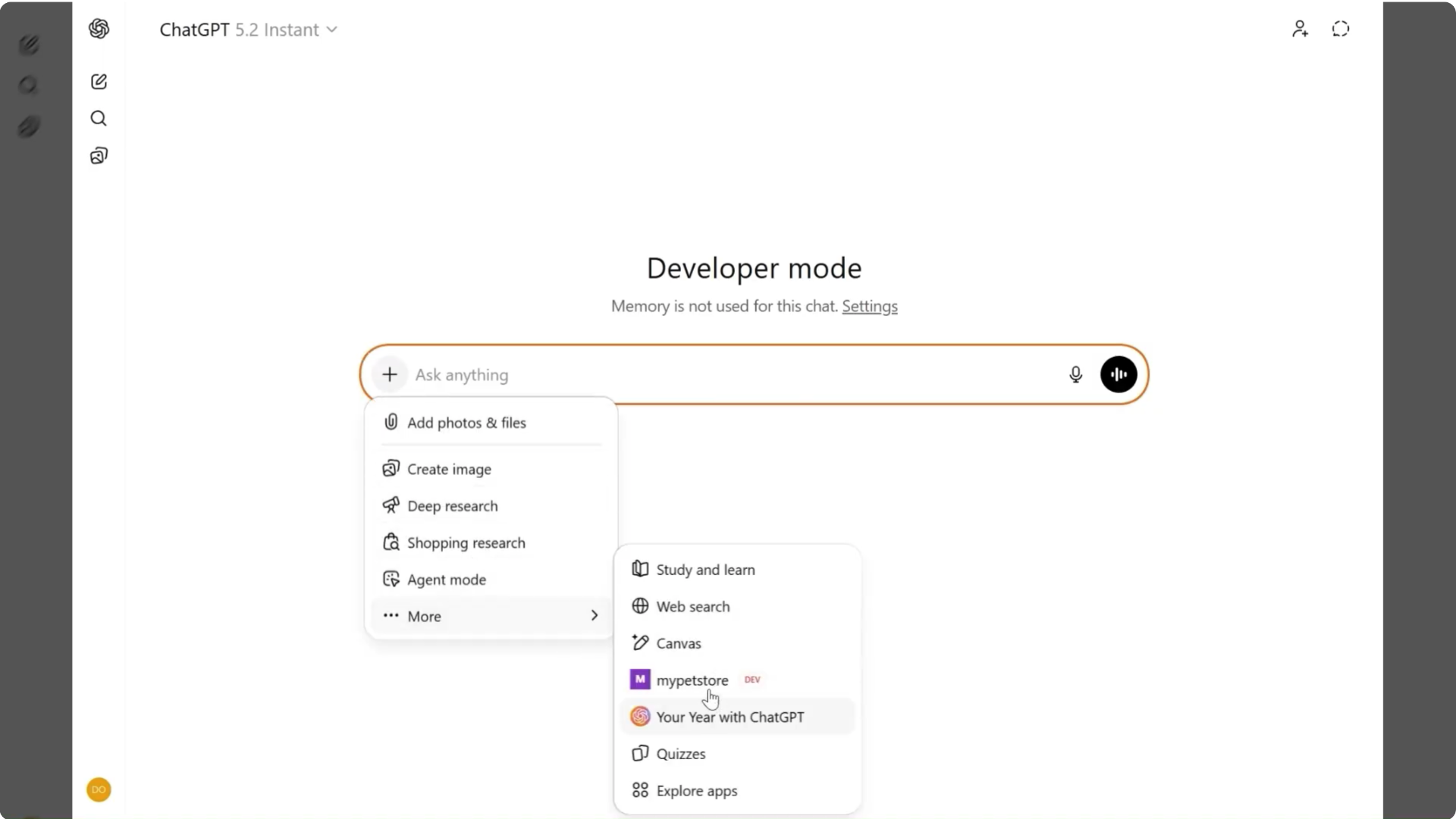 Using the Pet Store App